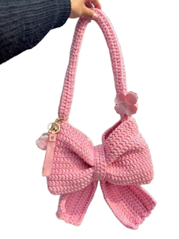 Crochet Bow Bag - Image 2