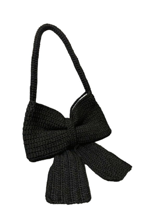 Crochet Bow Bag - Image 3