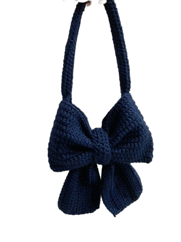 Crochet Bow Bag - Image 4