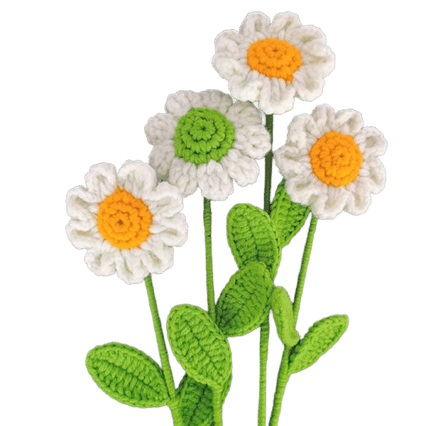 Crochet Daisy Flower (1piece) - Image 3