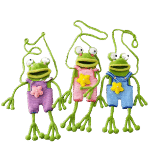 Frog-Face Mobile Case Purse