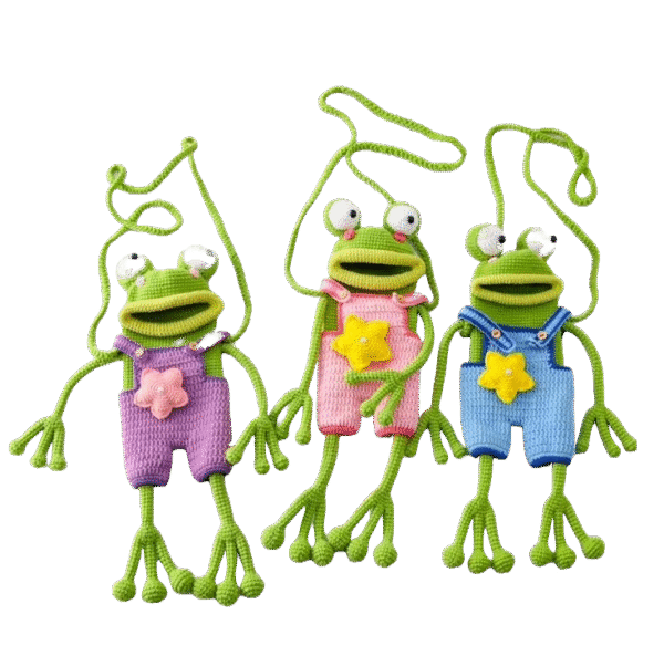 Frog-Face Mobile Case Purse