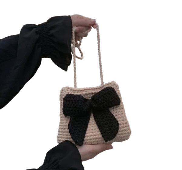 Bow Bucket Bag - Image 2
