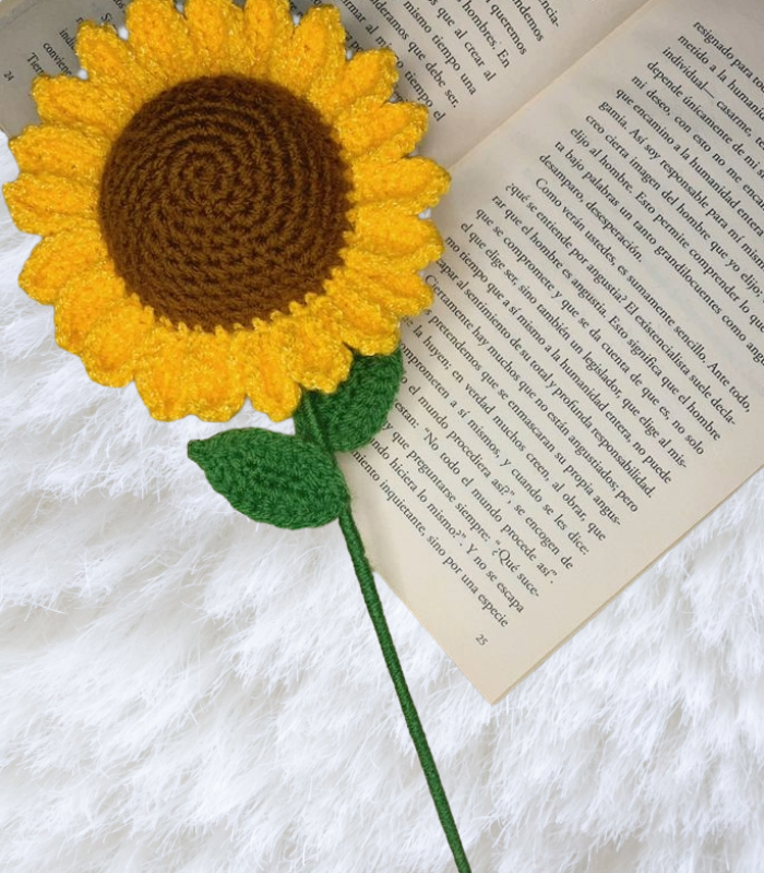 Crochet Sunflower (1piece)